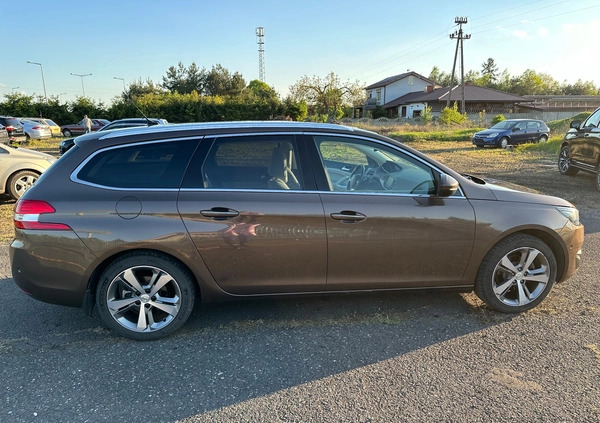 Peugeot 308 cena 35900 przebieg: 157715, rok produkcji 2014 z Konin małe 781